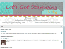 Tablet Screenshot of letsgetstamping.blogspot.com