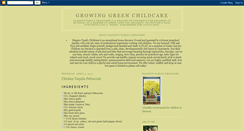 Desktop Screenshot of growinggreenchildcare.blogspot.com