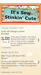 Mobile Screenshot of itssewstinkincute.blogspot.com