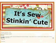 Tablet Screenshot of itssewstinkincute.blogspot.com