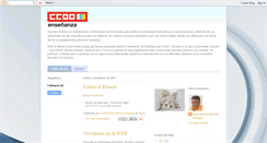 Desktop Screenshot of feccoocanarias.blogspot.com