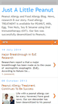 Mobile Screenshot of justalittlepeanut.blogspot.com