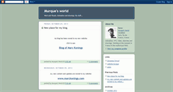 Desktop Screenshot of murqueleplurque.blogspot.com
