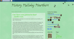 Desktop Screenshot of historyhallwayheartburn.blogspot.com