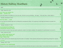 Tablet Screenshot of historyhallwayheartburn.blogspot.com