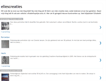 Tablet Screenshot of eliescreaties.blogspot.com