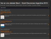 Tablet Screenshot of elecciones2011online.blogspot.com