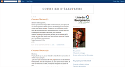 Desktop Screenshot of courrierdelecteurs.blogspot.com