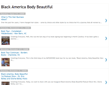 Tablet Screenshot of blackamericabodybeautiful.blogspot.com
