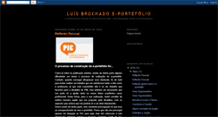 Desktop Screenshot of luisbrochadoportefolio.blogspot.com