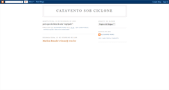 Desktop Screenshot of cataventonatempestade.blogspot.com
