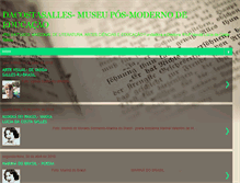 Tablet Screenshot of museuposmodernodeeducacao.blogspot.com