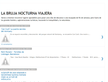 Tablet Screenshot of labrujanocturnaviajera.blogspot.com