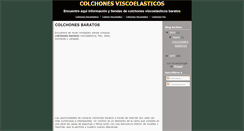 Desktop Screenshot of colchonesviscoelasticoscolchon.blogspot.com