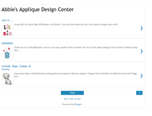 Tablet Screenshot of abbiescreationsdesigncenter.blogspot.com