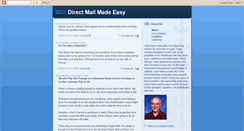 Desktop Screenshot of directmailmadeeasy.blogspot.com