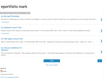 Tablet Screenshot of eportfoliomark.blogspot.com