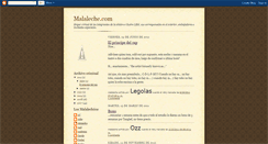 Desktop Screenshot of malalecheinternacional.blogspot.com