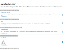 Tablet Screenshot of malalecheinternacional.blogspot.com
