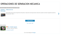 Tablet Screenshot of maestrayola-separacionmecanica.blogspot.com