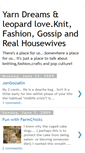 Mobile Screenshot of fiberfetishknits.blogspot.com