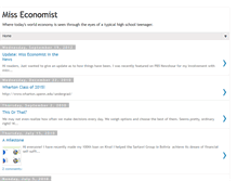 Tablet Screenshot of misseconomist.blogspot.com