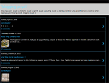 Tablet Screenshot of bloggingpuyat.blogspot.com