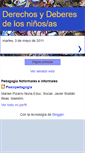 Mobile Screenshot of derechosinfanciauca.blogspot.com