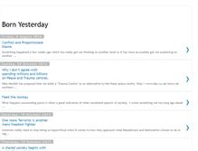 Tablet Screenshot of borntomorrow.blogspot.com
