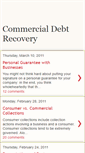 Mobile Screenshot of commercialdebtrecoveryandcollections.blogspot.com