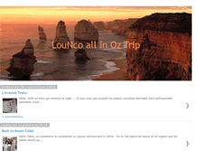 Tablet Screenshot of lounco-australia.blogspot.com