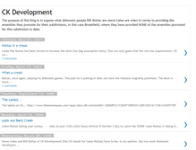 Tablet Screenshot of ckdevelopment.blogspot.com