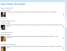 Tablet Screenshot of opendreamensemble.blogspot.com