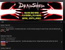 Tablet Screenshot of deadshed.blogspot.com