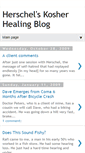 Mobile Screenshot of kosherhealing.blogspot.com