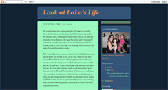 Desktop Screenshot of lookatlala.blogspot.com