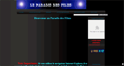 Desktop Screenshot of leparadisdesfilms.blogspot.com