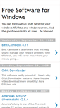 Mobile Screenshot of freesoftwarex.blogspot.com