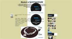 Desktop Screenshot of bijuteriisigentihandmade.blogspot.com