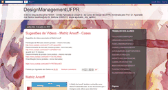 Desktop Screenshot of designmanagementufpr.blogspot.com