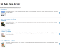 Tablet Screenshot of de-tudo-para-download.blogspot.com