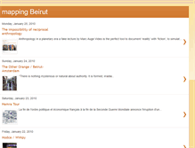 Tablet Screenshot of mappingbeirut.blogspot.com