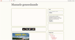 Desktop Screenshot of manuele-geneeskunde.blogspot.com
