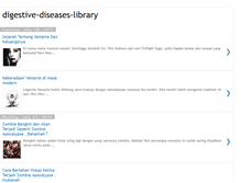 Tablet Screenshot of digestive-diseases-library.blogspot.com