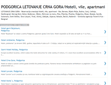 Tablet Screenshot of podgorica-letovanje-hoteli-crnagora.blogspot.com