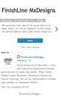 Mobile Screenshot of finishlinemxdesigns.blogspot.com
