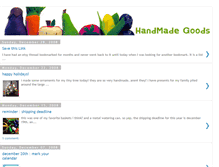 Tablet Screenshot of handmadeplayfood.blogspot.com