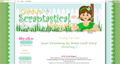 Desktop Screenshot of cindybcreations.blogspot.com