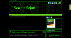 Desktop Screenshot of newbiesejati.blogspot.com
