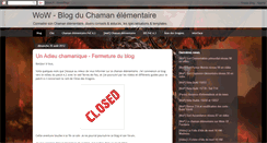 Desktop Screenshot of chaman-elementaire.blogspot.com
